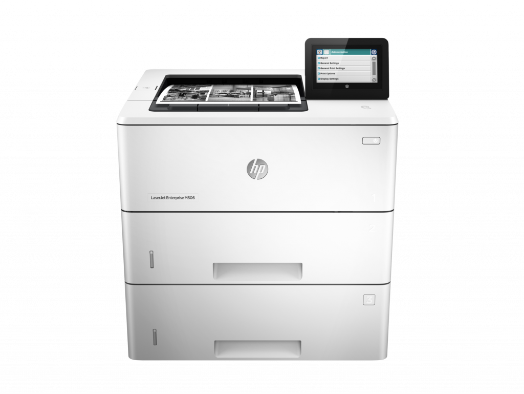 HP M506 Enterprise Mono Printer saves energy.