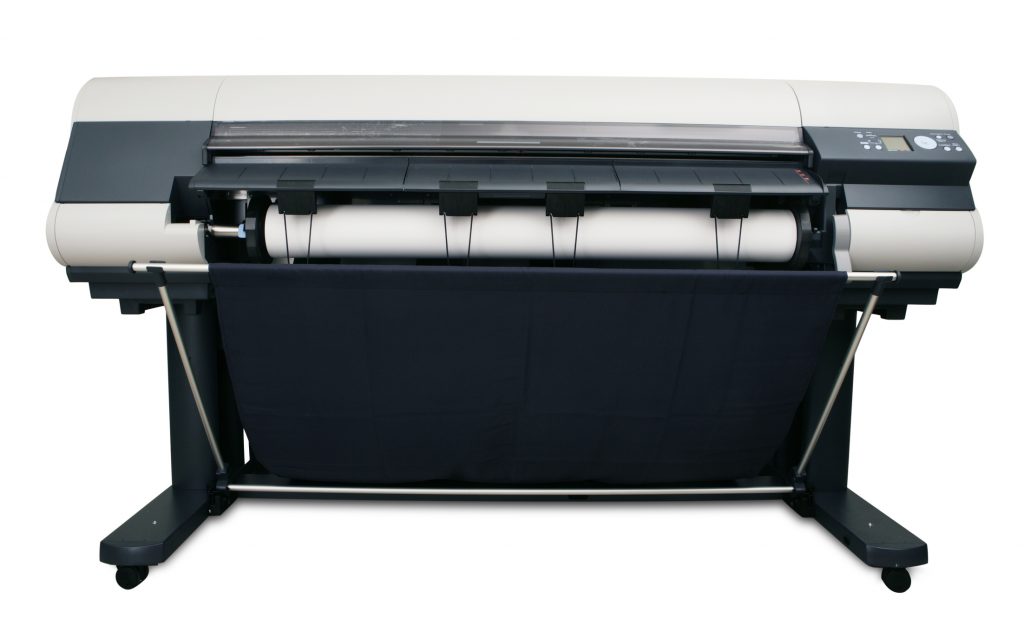Wide format printer.